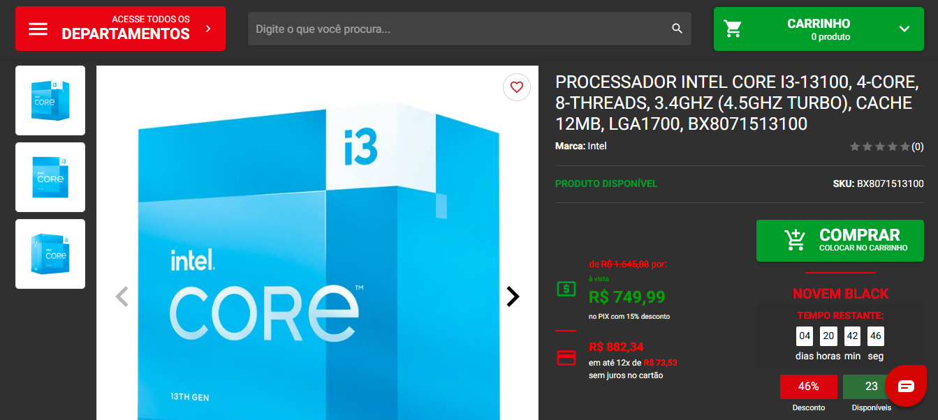 Montamos um PC Gamer custo-benefício com o Intel Core i3-13100 2 PC Gamer