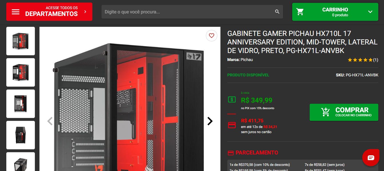 Review completo do gabinete gamer Pichau HX710L: espaço e muito estilo 2 Pichau HX710L