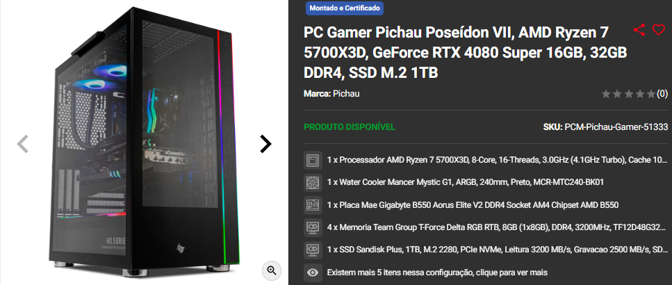 PC gamer Completo: 3 opções para jogar tudo em 4K 2 PC gamer Completo: 3 opções para jogar tudo em 4K Captura de tela 2024 11 29 155546.png