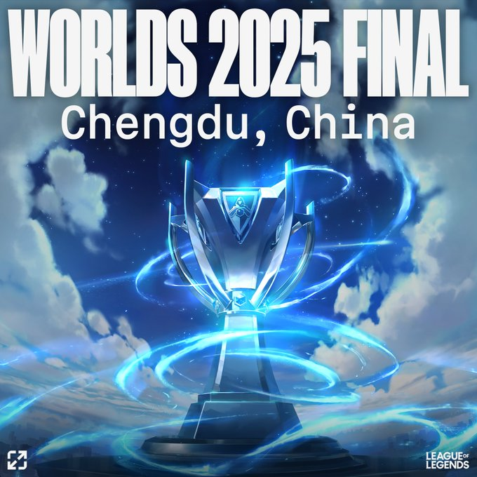 LoL: Campeonatos Internacionais de 2025 tem locais confirmados um dia antes da final do mundial