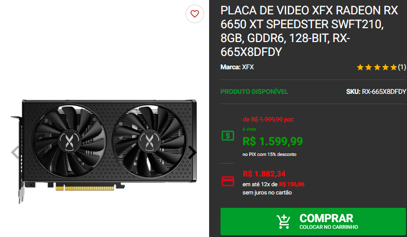 Placa de vídeo: 3 opções Radeon RX em promoção na Pichau 2 Placa de vídeo: 3 opções Radeon RX em promoção na Pichau Captura de tela 2024 12 03 120101.png