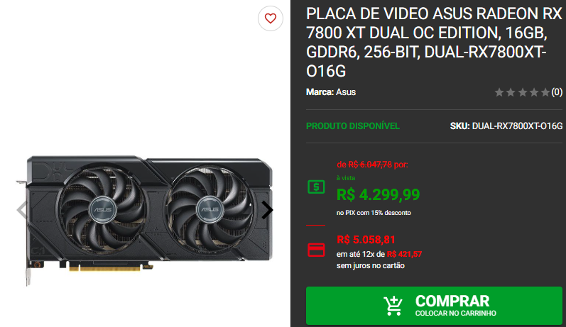 Placa de vídeo: 3 opções Radeon RX em promoção na Pichau 4 Placa de vídeo: 3 opções Radeon RX em promoção na Pichau Captura de tela 2024 12 03 120603.png