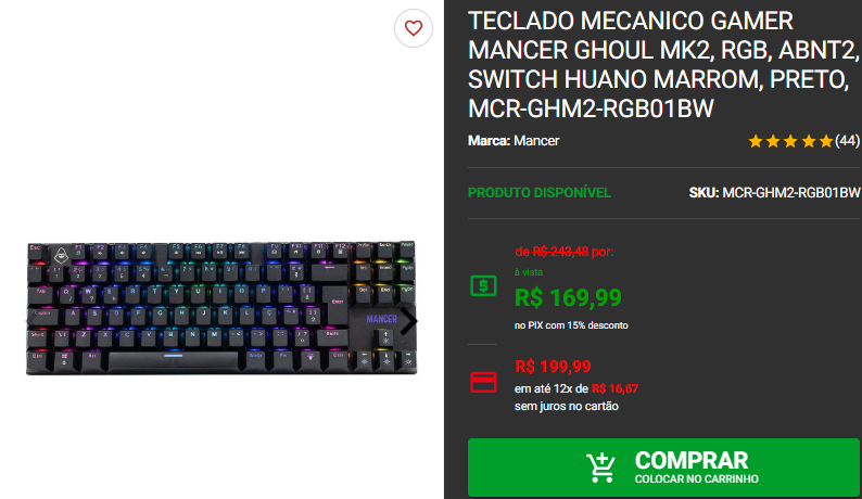 Teclado Gamer: 3 opções de switch marrom em promoção Captura de tela 2024 12 05 151432.png