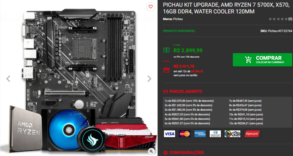 Kit Upgrade: 3 opções com Ryzen 7 5700X em promoção na Pichau 4 Kit Upgrade: 3 opções com Ryzen 7 5700X em promoção na Pichau Captura de tela 2024 12 09 161614