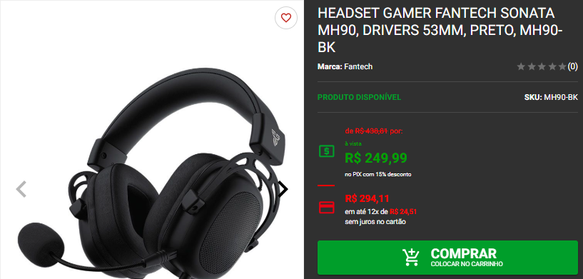 Headset gamer: 3 opções disponíveis em promoção na Pichau 3 Headset gamer: 3 opções disponíveis em promoção na Pichau Captura de tela 2024 12 09 181622.png
