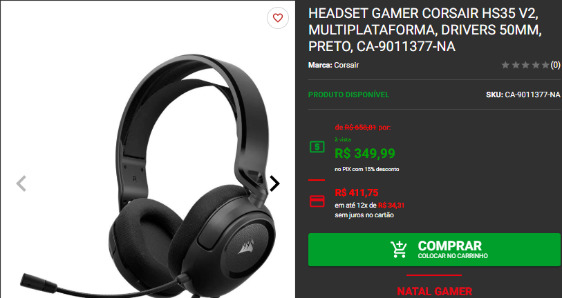 Headset gamer: 3 opções disponíveis em promoção na Pichau 4 Headset gamer: 3 opções disponíveis em promoção na Pichau Captura de tela 2024 12 09 181852.png