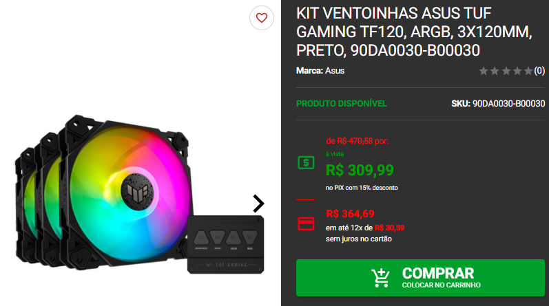 Kit ventoinha: 3 opções premium em promoção na Pichau 4 Kit ventoinha: 3 opções premium em promoção na Pichau Captura de tela 2024 12 10 154515.png