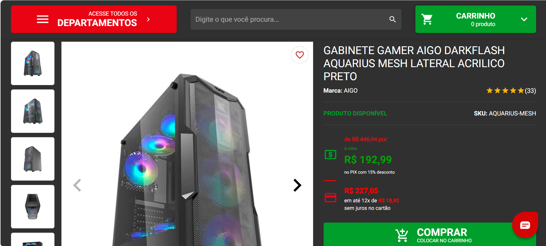 Gabinetes aquário em alta: entenda mais e veja as melhores opções 5 Gabinetes aquário