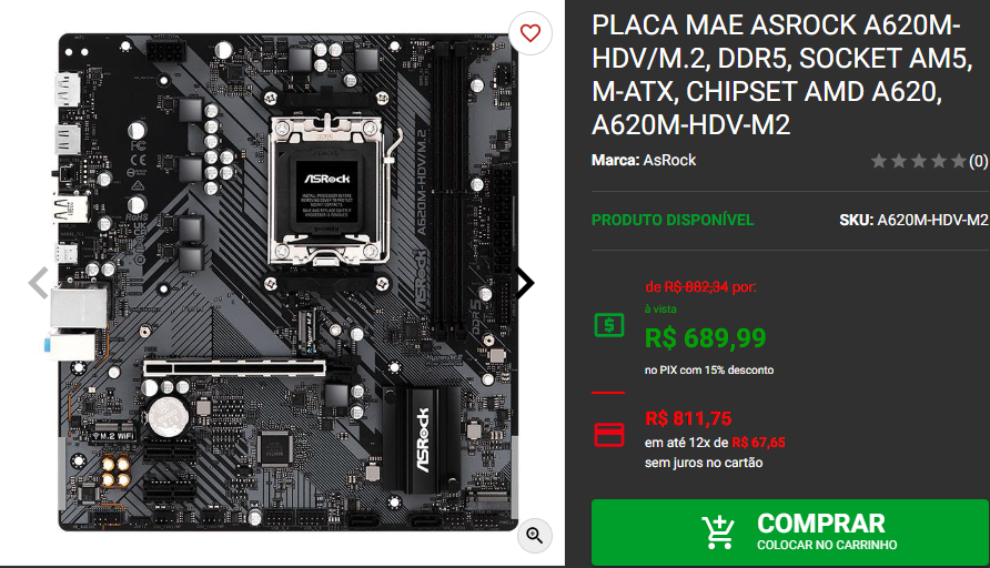 Placa mãe com Wi-Fi integrado: 3 opções me promoção na Pichau 2 Placa mãe com Wi-Fi integrado: 3 opções me promoção na Pichau Captura de tela 2024 12 12 171554.png