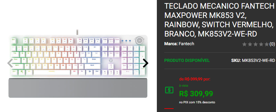 Teclado Mecânico: 3 opções por R$ 300 no site da Pichau Captura de tela 2024 12 16 182059.png