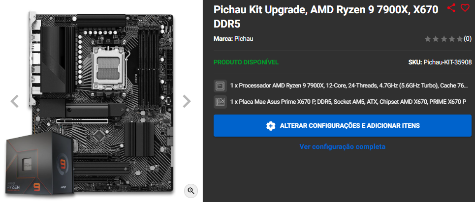 Kit Upgrade: confira 3 kits upgrades para otimizar seu setup 3 Kit Upgrade: confira 3 kits upgrades para otimizar seu setup Captura de tela 2024 12 20 155917.png