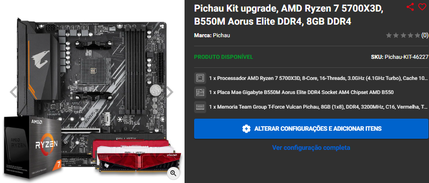 Kit Upgrade: confira 3 kits upgrades para otimizar seu setup 4 Kit Upgrade: confira 3 kits upgrades para otimizar seu setup Captura de tela 2024 12 20 160434.png