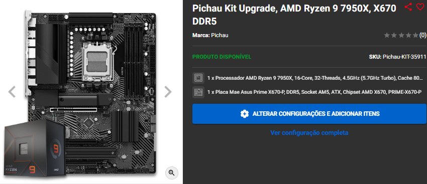 Kit Upgrade: 3 opções DDR5 disponíveis na Pichau 3 Kit Upgrade: 3 opções DDR5 disponíveis na Pichau Captura de tela 2024 12 20 162233.png