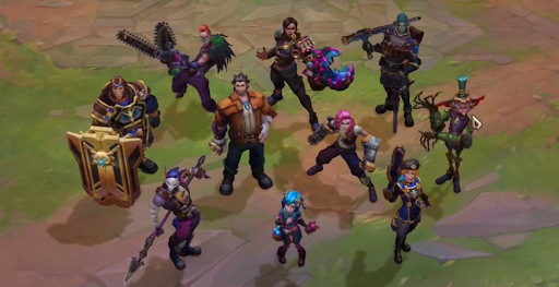 personagens de Arcane no TFT do set 13