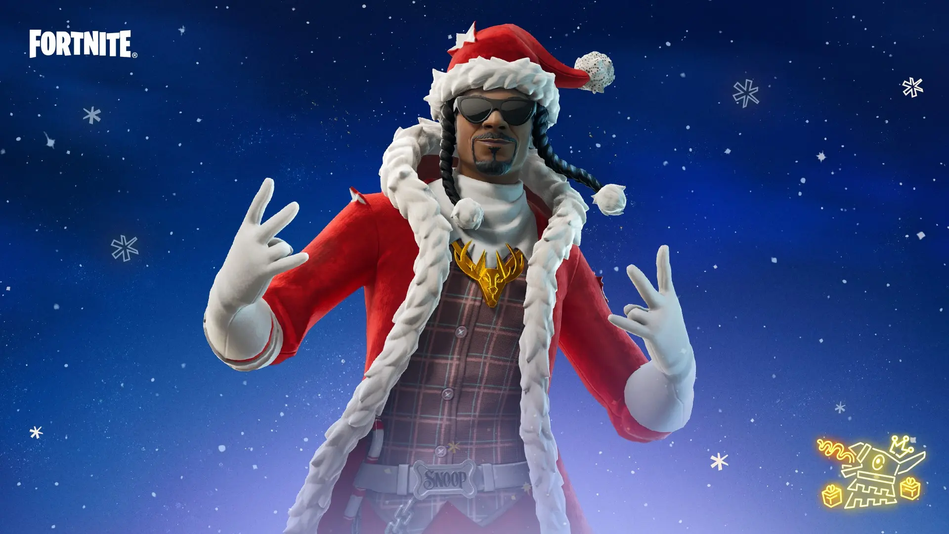 Fortnite: Confira skins de natal que chegaram ao jogo snoop dog.jpg