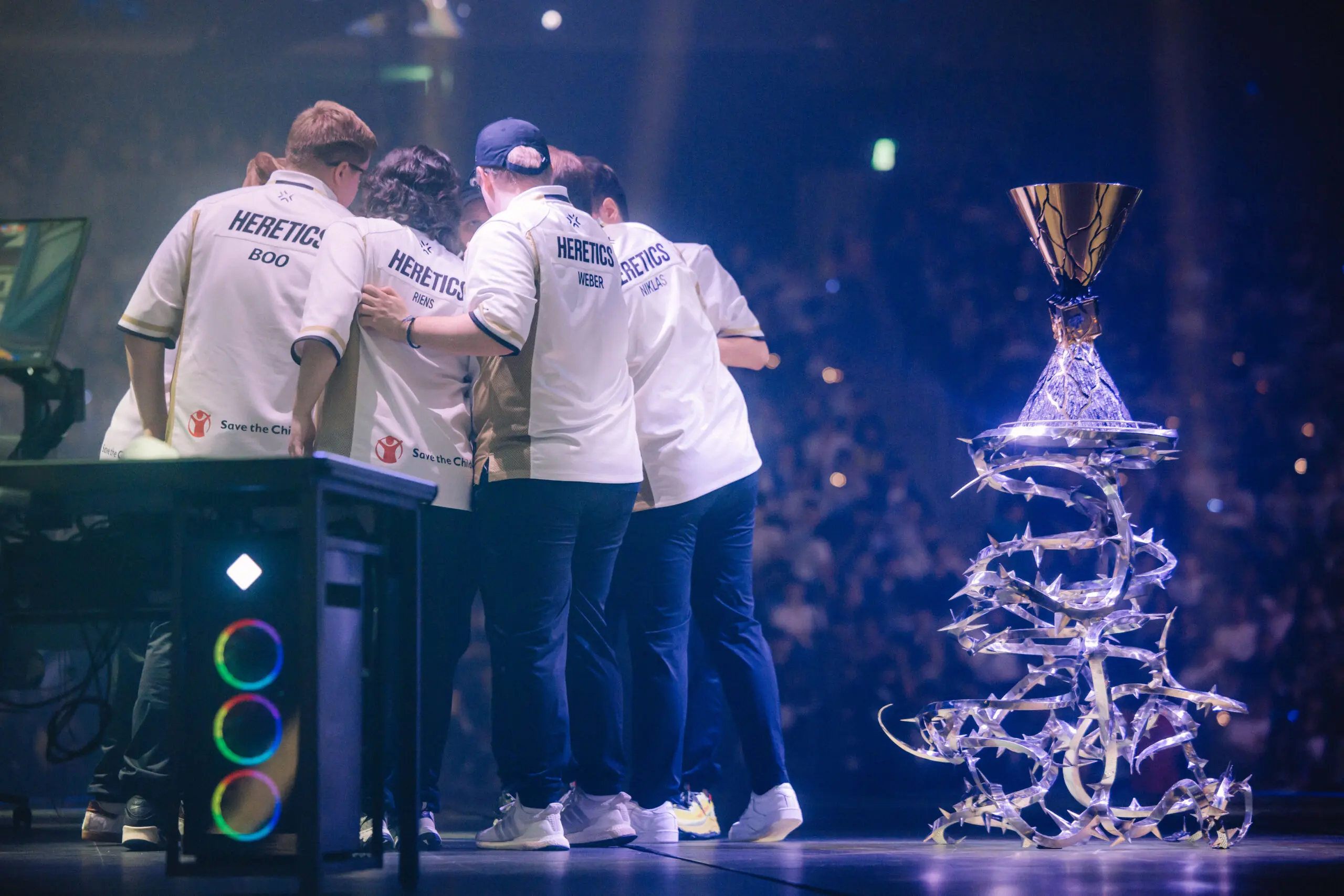 Time de VALORANT da Team Heretics no VCT 2024