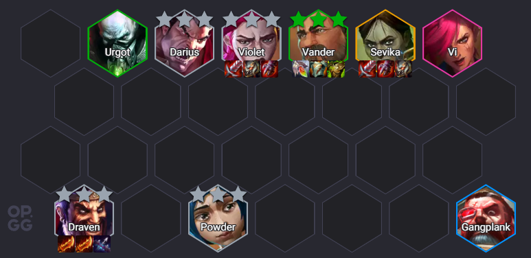 imagem ilustrativa da composição Lutador Feroz de TFT