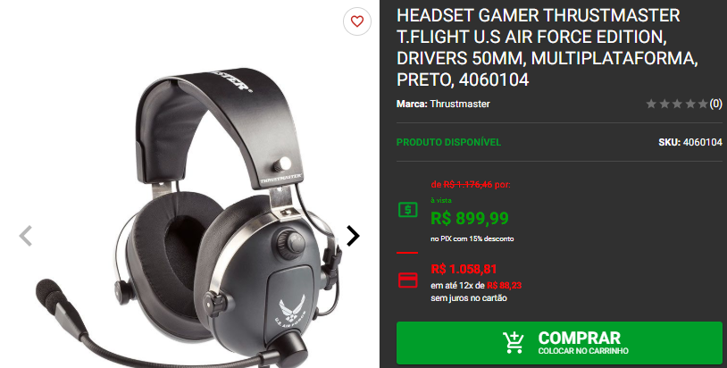 Headset gamer em promoção: 3 opções de diferentes características Captura de tela 2025 01 08 115125.png
