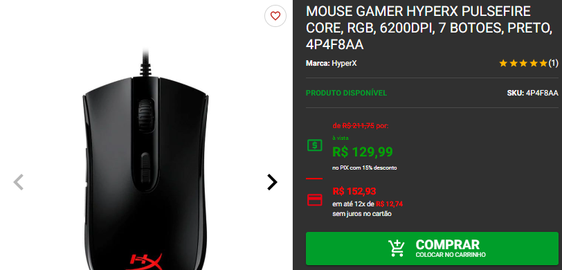 Mouse gamer em promoção: 3 opções por menos de R$ 200 2 Mouse gamer em promoção: 3 opções por menos de R$ 200 Captura de tela 2025 01 08 121013.png