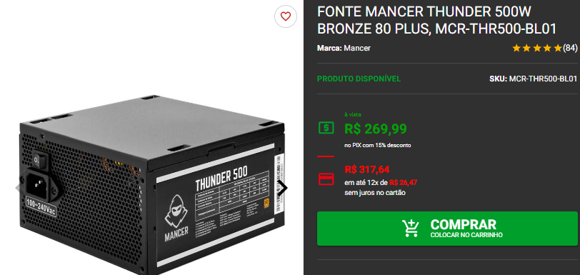 Montamos um PC Gamer para Rodar Tudo por até R$ 4.500 Captura de tela 2025 01 13 152815.png
