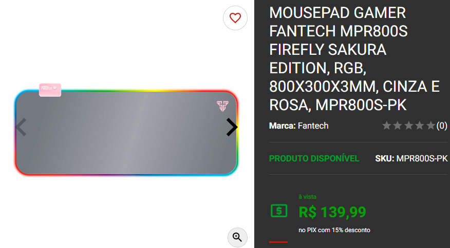 Mousepad em promoção: 3 opções de diferentes tamanhos na Pichau Captura de tela 2025 01 16 124200.png