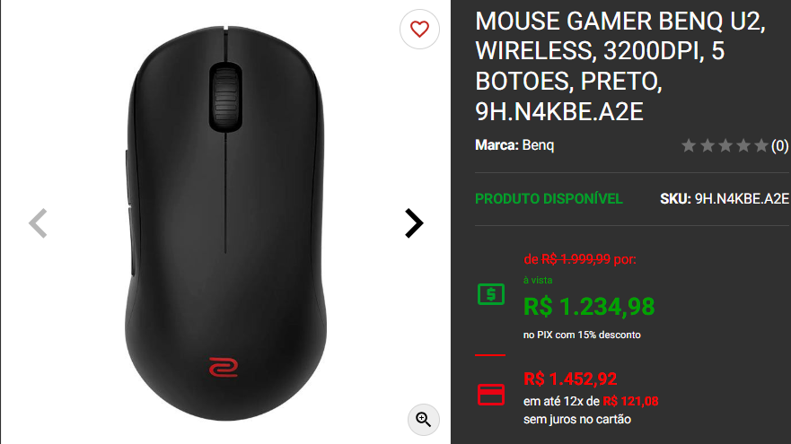 Mouse gamer: 3 opções em promoção na Pichau Captura de tela 2025 01 20 133919.png