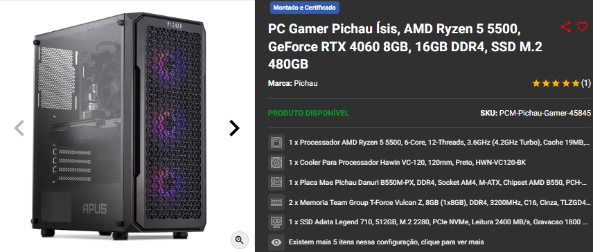 PC Gamer para rodar TUDO por menos de R$5.000 Captura de tela 2025 01 22 174735.png