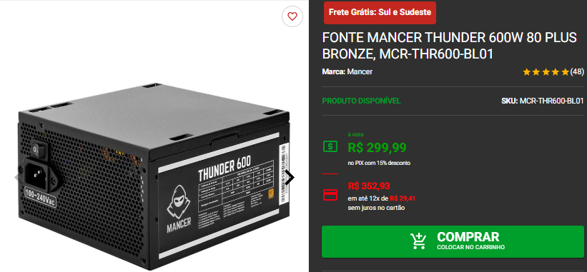 Montamos um incrível PC Gamer para jogar em Full HD no ultra Captura de tela 2025 01 23 123553.png