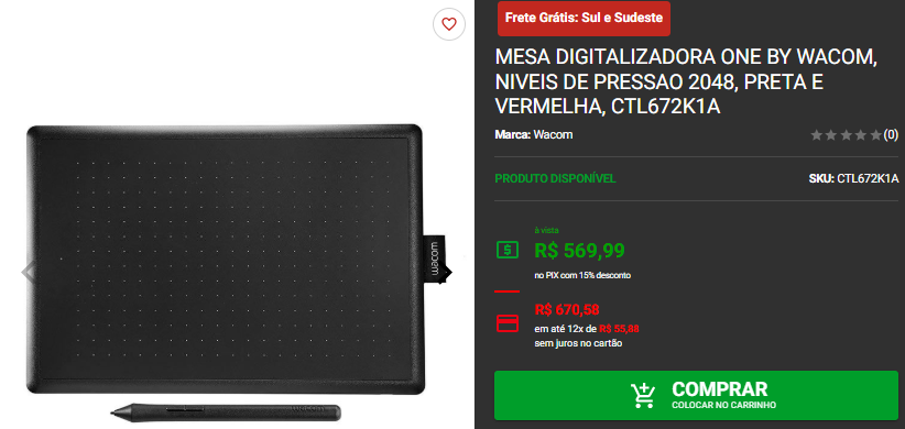 Mesa digitalizadora: 3 opções disponíveis na Pichau 3 Mesa digitalizadora: 3 opções disponíveis na Pichau Captura de tela 2025 01 23 151013.png