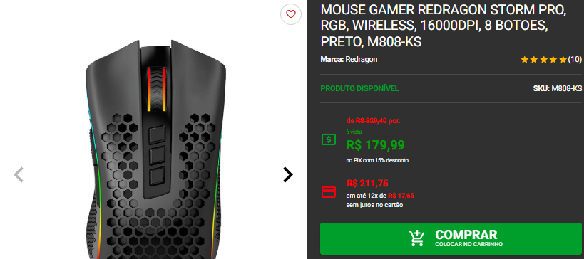 Periféricos em promoção: confira 3 opções para completar seu setup Captura de tela 2025 01 24 151138.png