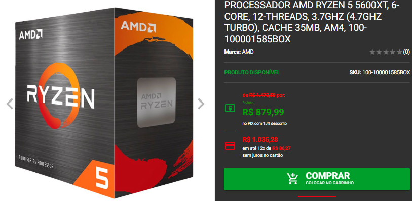 Processador AMD: 3 opções em promoção no site da Pichau 2 Processador AMD: 3 opções em promoção no site da Pichau Captura de tela 2025 01 28 153434.png