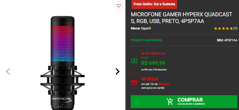 Microfone para Stream: 3 opções profissionais em promoção no site da Pichau 3 Microfone para Stream: 3 opções profissionais em promoção no site da Pichau Captura de tela 2025 01 30 121653.png