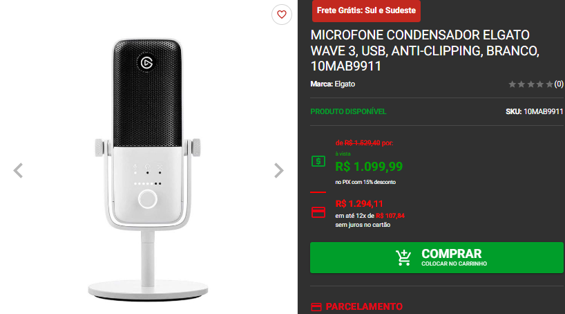 Microfone para Stream: 3 opções profissionais em promoção no site da Pichau 4 Microfone para Stream: 3 opções profissionais em promoção no site da Pichau Captura de tela 2025 01 30 123254.png