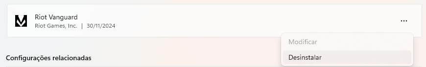 LoL: Como resolver o Erro VAN -104? Screenshot 44.png