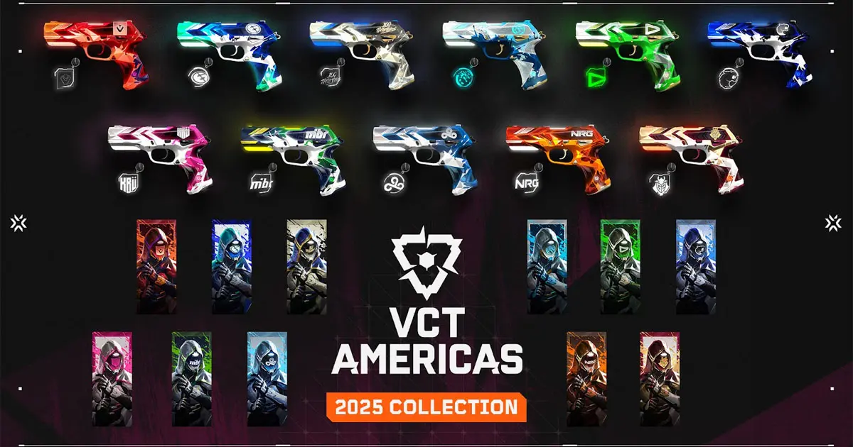 VALORANT: Veja como estão os bundles das equipes brasileiras capsulas esports times vct 2025.jpg
