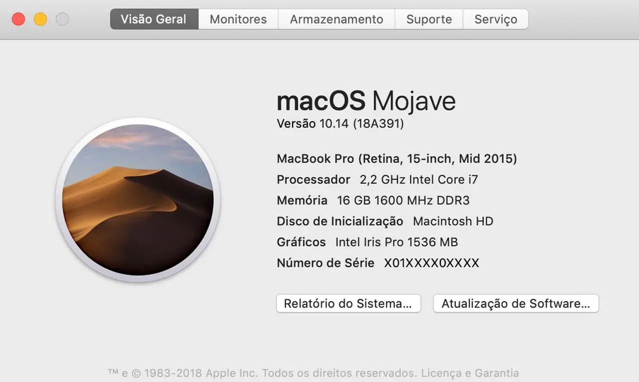 Como ver a placa de vídeo do PC: guia completo para Windows, Linux e macOS 4 Como saber qual é a placa de vídeo no macOS