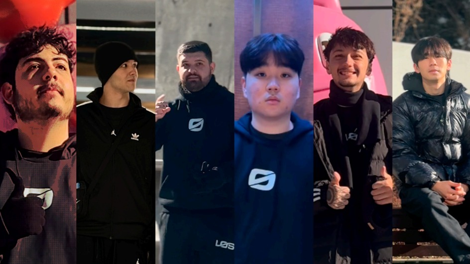 equipe de LoL da LOS que disputará o Circuitão