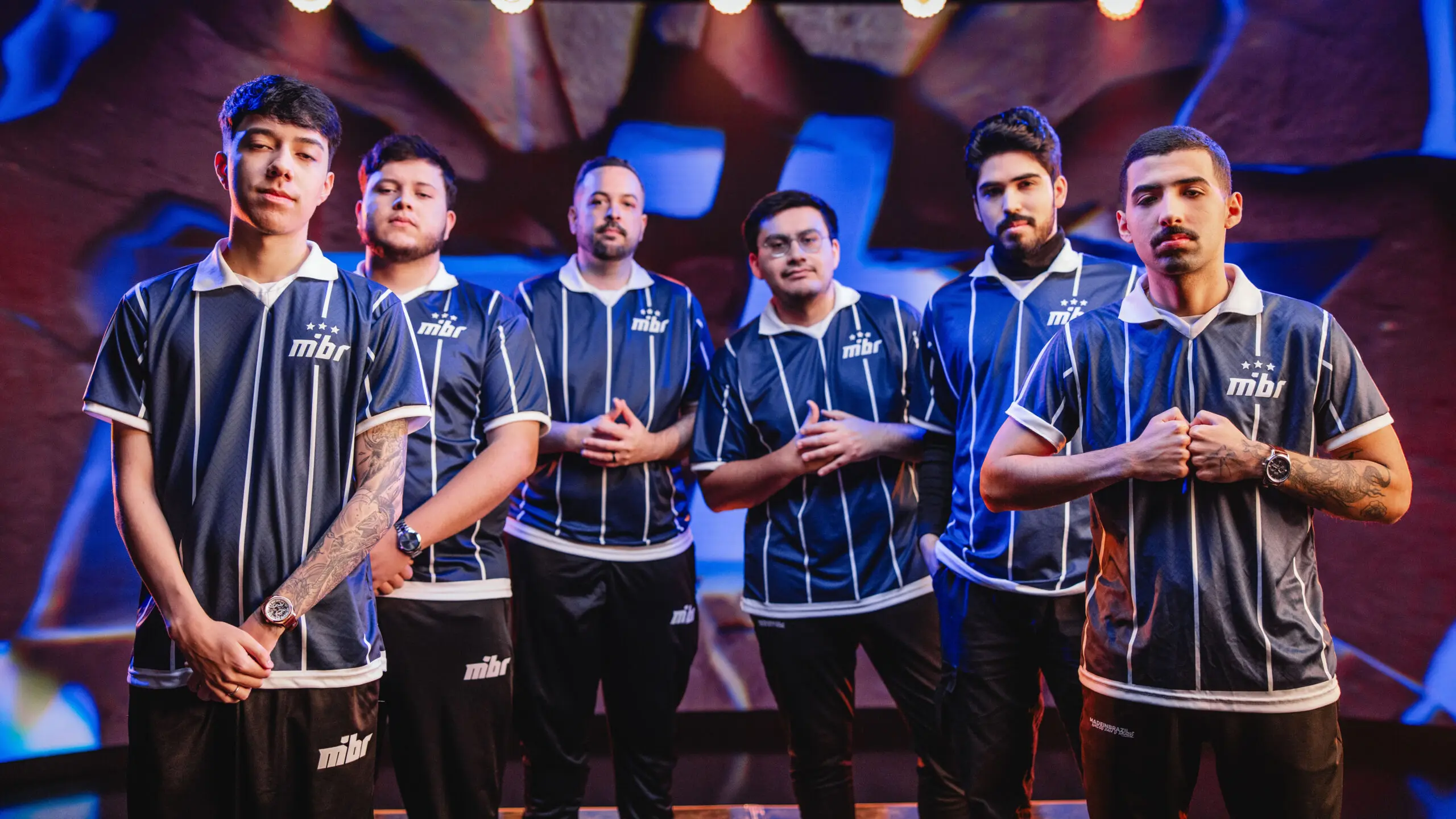 time de VALORANT do MIBR que disputa o Americas Kickoff