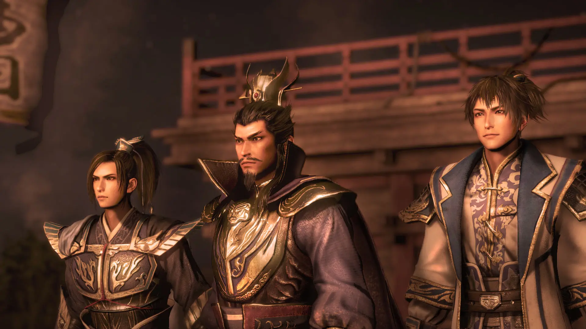 Campeões do jogo Dynasty Warriors 9.