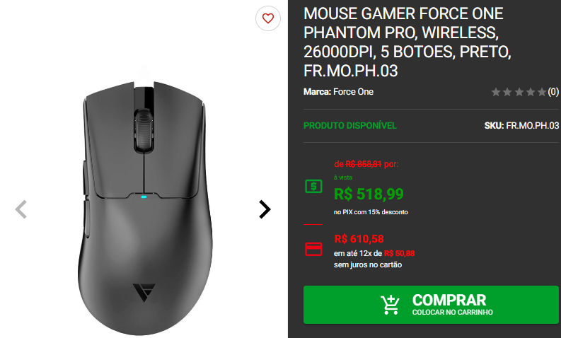 Mouse gamer em promoção: 3 opções disponíveis na Pichau 4 Mouse gamer em promoção: 3 opções disponíveis na Pichau Captura de tela 2025 02 07 163559.png
