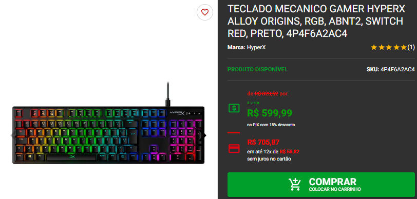 Teclado mecânico em promoção: 3 opções de destaque no site da Pichau Captura de tela 2025 02 13 162249.png