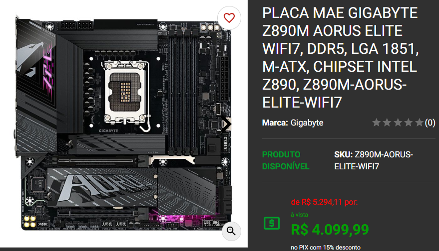 Placa mãe em promoção: 3 opções disponíveis na Pichau 4 Placa mãe em promoção: 3 opções disponíveis na Pichau Captura de tela 2025 02 19 180235.png