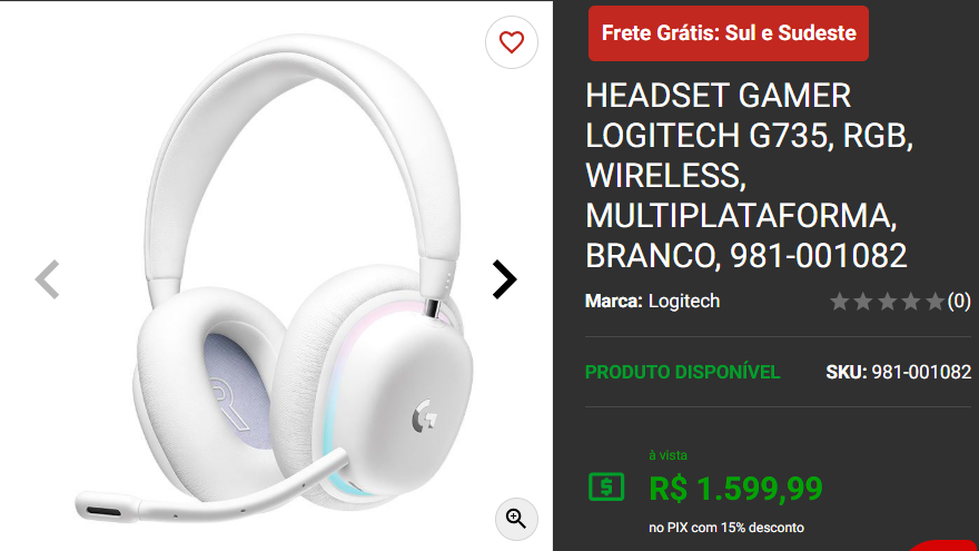 Headset Gamer: 3 opções para todas faixas de preço na Pichau Captura de tela 2025 02 21 153546.png