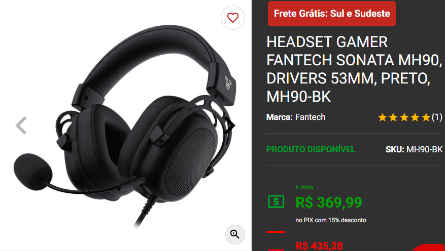 Headset Gamer: 3 opções para todas faixas de preço na Pichau Captura de tela 2025 02 21 153609.png