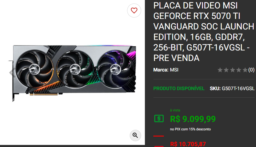 RTX 5070 Chegou à Pichau, confira os preços 4 RTX 5070 Chegou à Pichau, confira os preços Captura de tela 2025 02 24 150908.png