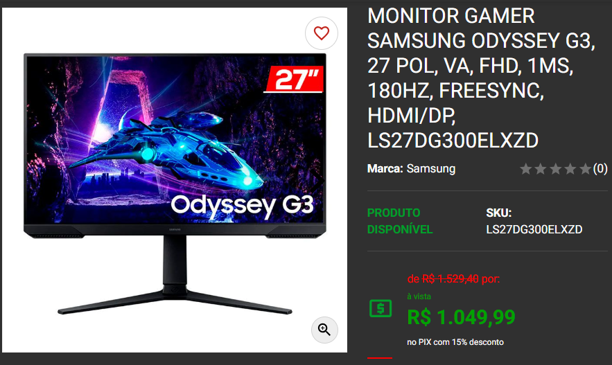 Monitor gamer competitivo: 3 opções em promoção 4 Monitor gamer competitivo: 3 opções em promoção Captura de tela 2025 02 25 165201.png