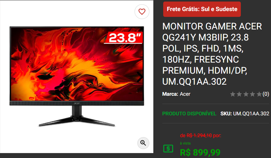 Monitor gamer competitivo: 3 opções em promoção 3 Monitor gamer competitivo: 3 opções em promoção Captura de tela 2025 02 25 165435.png
