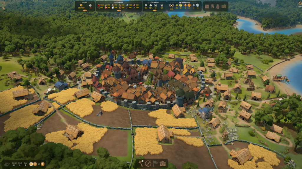 Foundation: Requisitos para construir sua cidade medieval Captura de tela 2025 02 27 163008