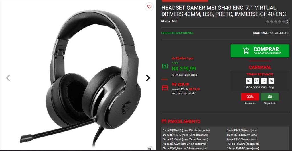 HeadSet em promoção: 3 opções intermediária na Pichau 2 HeadSet em promoção: 3 opções intermediária na Pichau Captura de tela 2025 02 28 144214