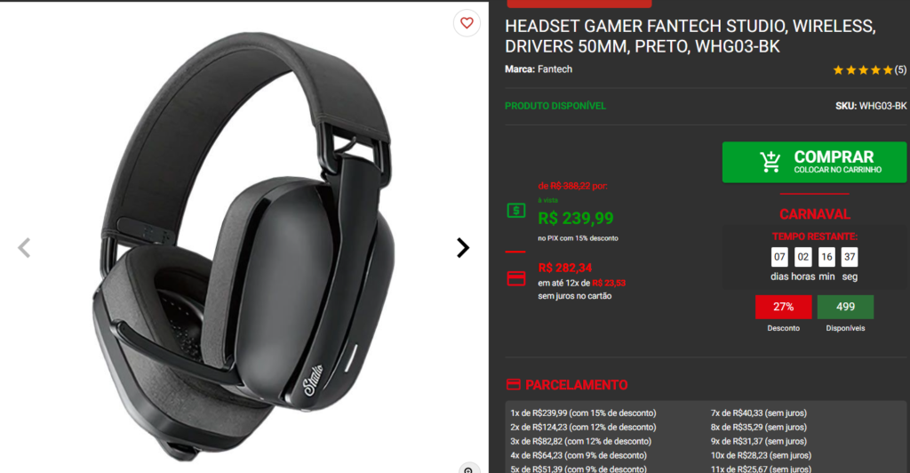 HeadSet em promoção: 3 opções intermediária na Pichau 3 HeadSet em promoção: 3 opções intermediária na Pichau Captura de tela 2025 02 28 144327